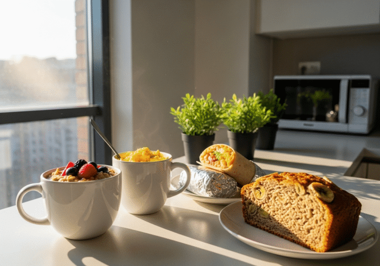 Easy Morning Meals in microwave